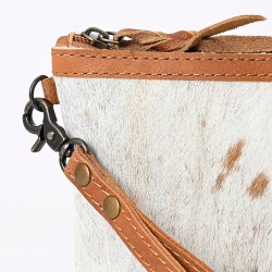 Leather Wallet Wristlet