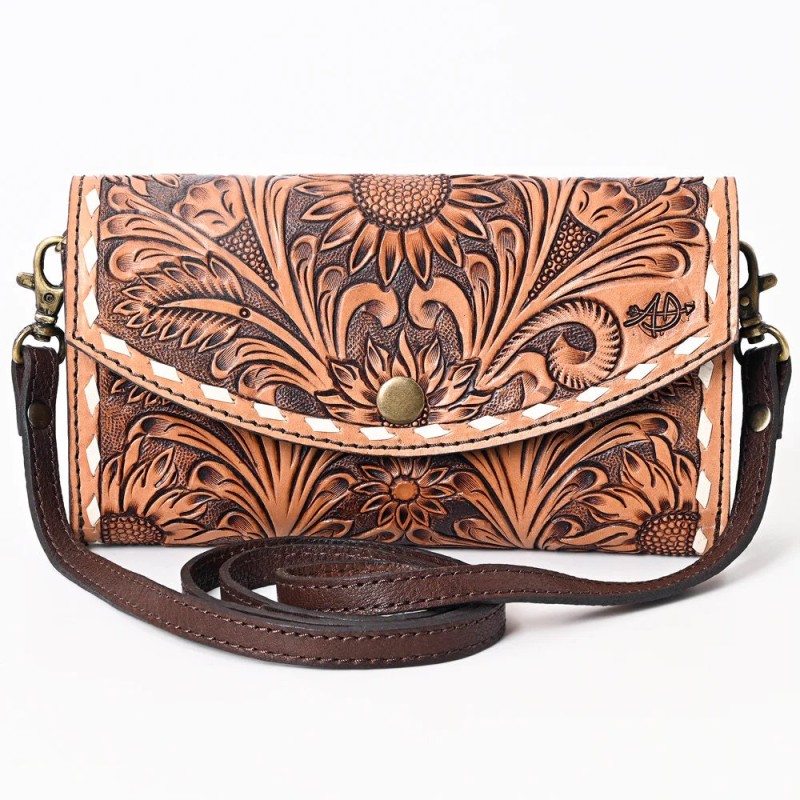 Leather Clutch Purse