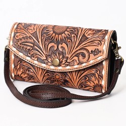 Leather Clutch Purse