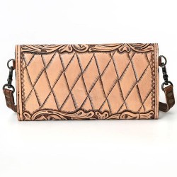 Leather Crossbody Wallet