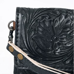 Cowhide Western Purse Wallet